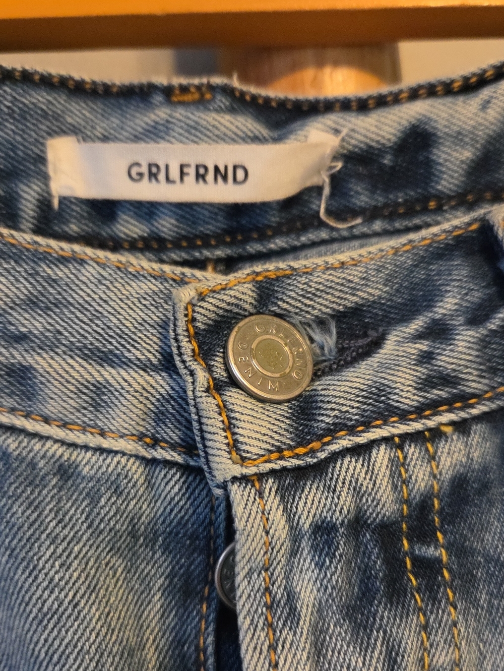 GRLFRND Addison High Rise Split Leg Bootcut Jeans - Picture 3 of 9